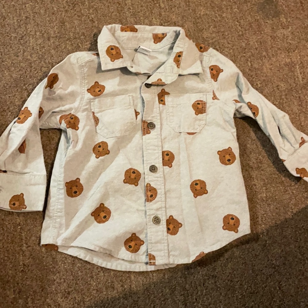 Toddler Dressy Button Shirt
